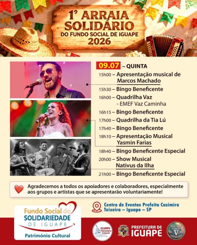 Noticia arraia-solidario-do-fundo-social-de-solidariedade